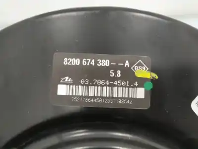 Peça sobressalente para automóvel em segunda mão servo freio por renault clio iii authentique referências oem iam 8200674380a  