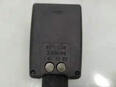 Peça sobressalente para automóvel em segunda mão cinto de segurança dianteiro direito por renault clio iii authentique referências oem iam 684038  