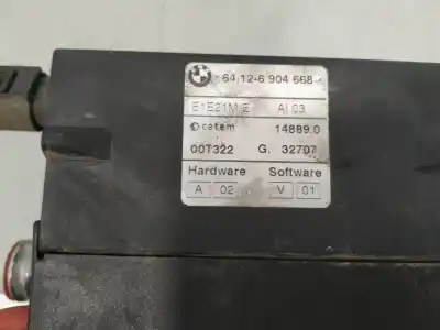 Second-hand car spare part heating exchange valve for bmw 3 (e46) 320 d oem iam references 64126904668