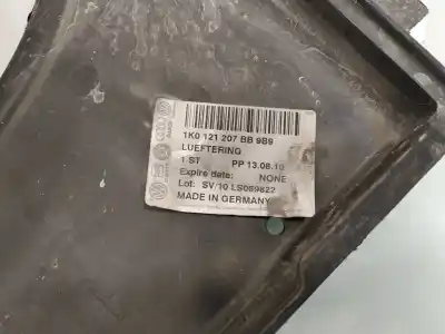 İkinci el araba yedek parçası ELEKTRO FAN için SEAT ALTEA XL (5P5, 5P8)  OEM IAM referansları 1K0121207BB  