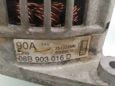 Автозапчасти б/у генератор за audi a6 c5 (4b2) 1.8 t ссылки oem iam 06b903016d  