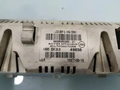 Second-hand car spare part tailgate back door handle for citroen c8 2.0 hdi x oem iam references   