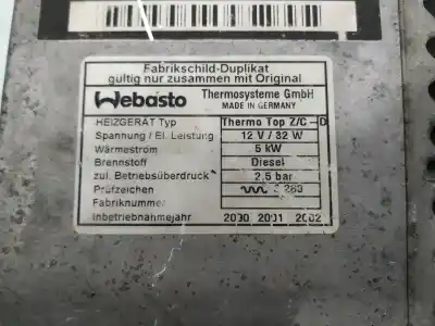 Peça sobressalente para automóvel em segunda mão aquecimento normal completo por clase c clase a a 170 cdi 168.008 referências oem iam 1685000698  