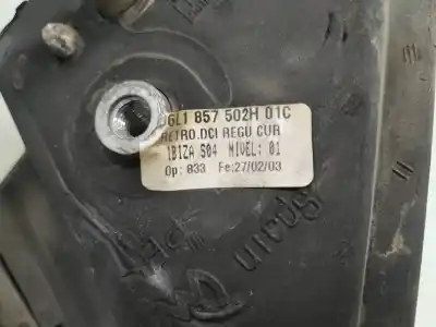 Автозапчастина б/у правий задний огляд для seat cordoba (6l2) 1.9 tdi посилання на oem iam 6l1857502h  