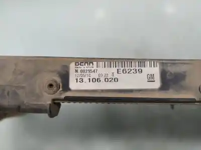 Peça sobressalente para automóvel em segunda mão condensador / radiador de ar condicionado por opel combo familiar referências oem iam 13106020