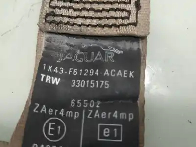 Peça sobressalente para automóvel em segunda mão cinto de segurança dianteiro direito por jaguar xtype 2.5 v6 referências oem iam 1x43f61294acaek