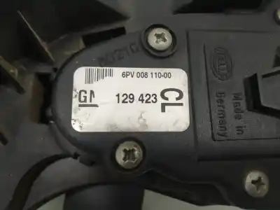 Second-hand car spare part accelerator pedal for opel combo corsa c oem iam references 6pv00811000  