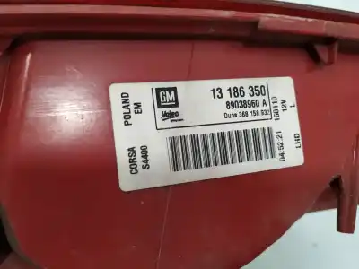 Автозапчасти б/у левый задний фонарь за opel corsa d corsa d ссылки oem iam 13186350  