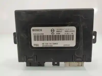 Second-hand car spare part electronic module for citroen c5 berlina collection oem iam references 9649604380  