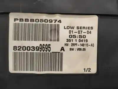 Peça sobressalente para automóvel em segunda mão quadrante por renault megane ii classic berlina confort authentique referências oem iam 8200399695a