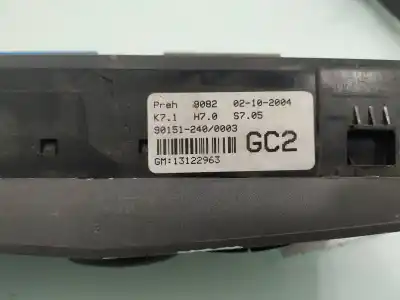 Автозапчастина б/у клімат-контроль для opel astra h ber. cosmo посилання на oem iam 13122963  