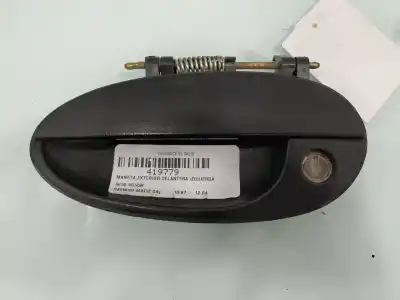 Автозапчастина б/у ЛІВА ПЕРЕДНЯ ЗОВНІШНЯ РУЧКА для DAEWOO MATIZ (M100, M150)  Посилання на OEM IAM 96314596  