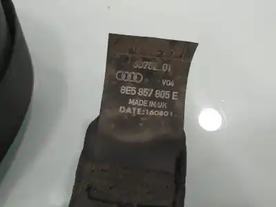 Автозапчасти б/у задний левый ремень безопасности за audi a4 b6 (8e2) 1.9 tdi ссылки oem iam 8e5857805e  