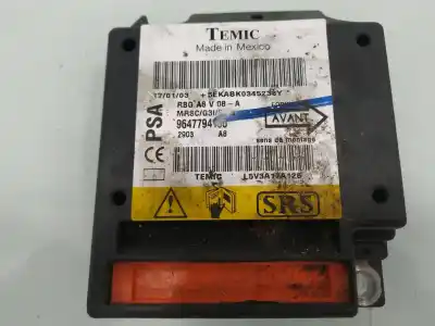 Second-hand car spare part airbag control unit for citroen c3 i (fc_, fn_) 1.4 hdi oem iam references 964794180  