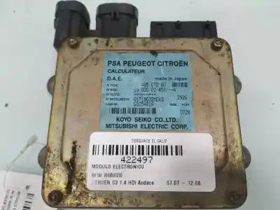 Автозапчастина б/у електронний модуль для citroen c3 i (fc_, fn_) 1.4 hdi посилання на oem iam 9648507280  