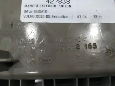 Peça sobressalente para automóvel em segunda mão puxador exterior de mala por volvo xc90 d5 executive geartronic (147 kw)(7 sitze) referências oem iam 8652552165