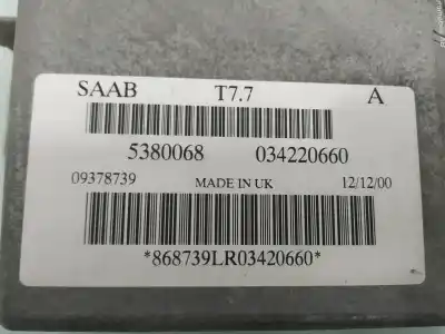 Автозапчасти б/у блок управления двигателем за saab 93 2.0 i ссылки oem iam 5169958