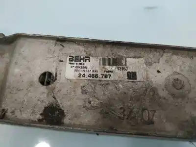 Peça sobressalente para automóvel em segunda mão intercooler por opel combo familiar referências oem iam 93957  