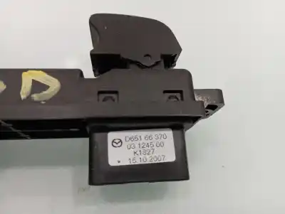 Peça sobressalente para automóvel em segunda mão botão / interruptor elevador vidro dianteiro direito por mazda 2 lim. (de) 1.3 16v cat referências oem iam d65166370  