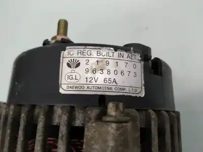 Second-hand car spare part alternator for daewoo matiz cd oem iam references 219170  