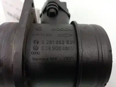 Second-hand car spare part flowmeter for seat ibiza 6l1 cool oem iam references 038906461b  