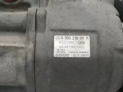 Автозапчастина б/у компресор кондиционера для clase c clase a w168 160 cdi 168.006 посилання на oem iam a0002309411  