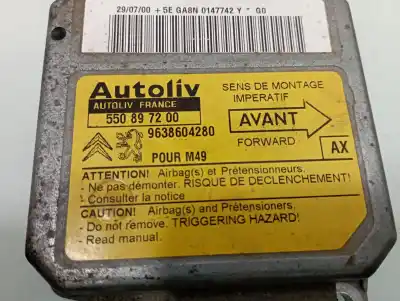 Автозапчасти б/у блок управления подушками безопасности за peugeot partner (s1) 1.9 diesel ссылки oem iam 9638604280 Автозапчасти б/у блок управления подушками безопасности за peugeot partner (s1) 1.9 diesel ссылки oem iam 9638604280