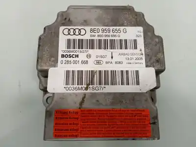 Автозапчастина б/у блок управління подушками безпеки для audi a4 b7 (8ec) 2.0 tdi 16v посилання на oem iam 8e0959655g