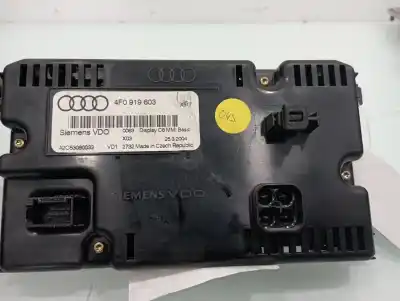 Second-hand car spare part multifunction display for audi a6 avant (4f5) 3.0 tdi quattro oem iam references 4f0919603  