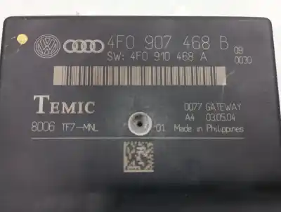 Автозапчасти б/у электронный модуль за audi a6 avant (4f5) 3.0 tdi quattro ссылки oem iam 4f0907468b  