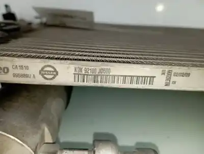 Автозапчастина б/у конденсат/радіатор кондиционера для nissan qashqai / qashqai +2 i (j10, nj10, jj10e) 1.5 dci посилання на oem iam 92100jd500 Автозапчастина б/у конденсат/радіатор кондиционера для nissan qashqai / qashqai +2 i (j10, nj10, jj10e) 1.5 dci посилання на oem iam 92100jd500