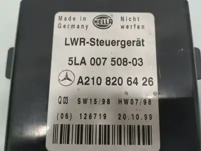 Peça sobressalente para automóvel em segunda mão centralina de luzes por mercedes-benz clase e w210 berlina diesel 320 cdi 210.026 referências oem iam 5la00750803  