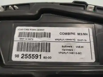 Peça sobressalente para automóvel em segunda mão quadrante por citroen celysée feel referências oem iam 9825559180  