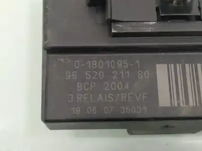 Second-hand car spare part relay for citroen celysée feel oem iam references 9652021180  