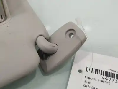 Peça sobressalente para automóvel em segunda mão para-sol direito por citroen celysée feel referências oem iam   