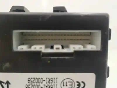 Peça sobressalente para automóvel em segunda mão módulo eletrônico por nissan juke (f15) acenta referências oem iam 116rai000258  
