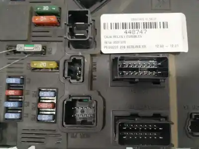Автозапчасти б/у блок реле/предохранителей за peugeot 206 fastback (2a/c) 2.0 hdi 90 ссылки oem iam 9652474780 Автозапчасти б/у блок реле/предохранителей за peugeot 206 fastback (2a/c) 2.0 hdi 90 ссылки oem iam 9652474780