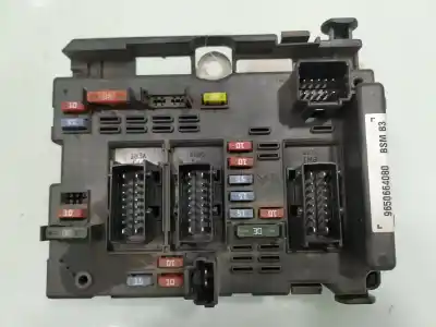 Second-hand car spare part fuse box unit for peugeot 206 fastback (2a/c) 2.0 hdi 90 oem iam references 9650664080  