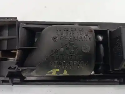 Peça sobressalente para automóvel em segunda mão puxador interior traseiro esquerdo por volkswagen golf iv berlina (1j1) 1.6 referências oem iam 1j4839113s