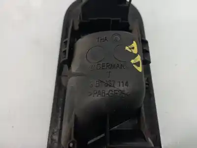 Peça sobressalente para automóvel em segunda mão puxador interior dianteiro direito por volkswagen golf iv berlina (1j1) 1.6 referências oem iam 3b1837114