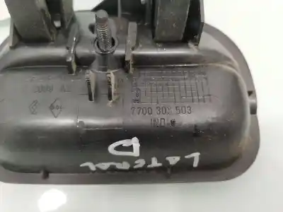 Peça sobressalente para automóvel em segunda mão puxador exterior lado direito por renault kangoo f kc0 alize referências oem iam 7700303503
