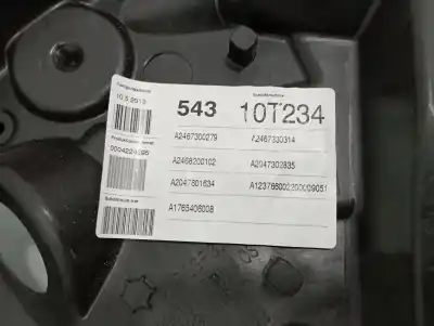 Peça sobressalente para automóvel em segunda mão elevador de vidros traseiro direito por mercedes-benz clase b b 180 cdi 246.200 referências oem iam a2467300279