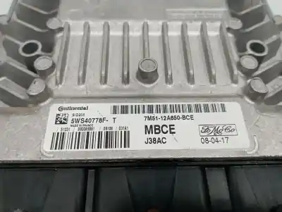 Second-hand car spare part ecu engine control for ford focus berlina (cak) ambiente oem iam references 7m5112a650bce  