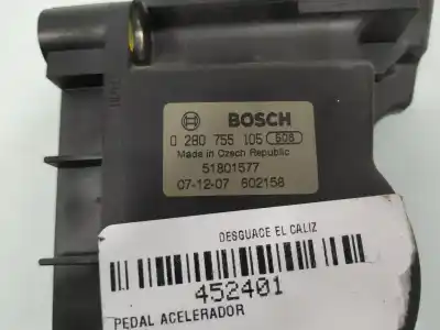 Peça sobressalente para automóvel em segunda mão pedal acelerador por citroen nemo sx referências oem iam 51801577