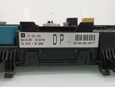 Second-hand car spare part fuse box unit for opel astra h ber. edition oem iam references 13181278dp  