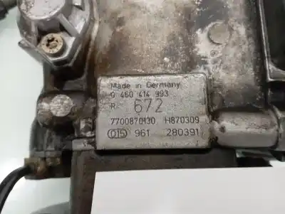 Second-hand car spare part injection pump for renault laguna (b56) 2.0 d rn (b56f/g) oem iam references 7700870130 0460414993 