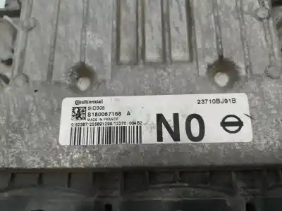 Second-hand car spare part ecu engine control for nissan juke (f15) acenta oem iam references 23710bj91b  