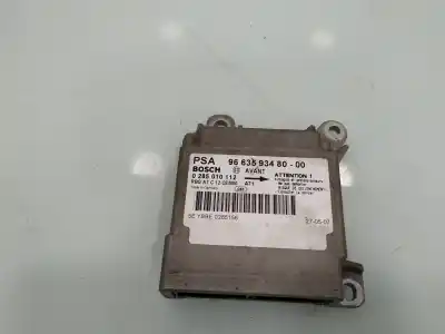 Автозапчастина б/у блок управління подушками безпеки для peugeot 207/207+ (wa_, wc_) 1.4 16v посилання на oem iam 966359348000  