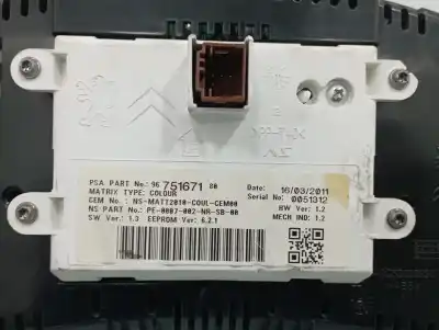 Автозапчасти б/у приборная доска за citroen ds4 (nx_) 1.6 hdi 110 ссылки oem iam 9675167180  