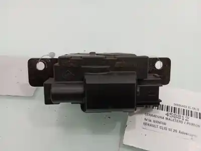 Peça sobressalente para automóvel em segunda mão fechadura do mala por renault clio iii 20 aniversario referências oem iam 8200947699